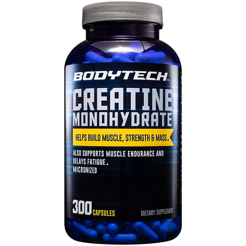 BodyTech Creatine Monohydrate (300 Capsules)