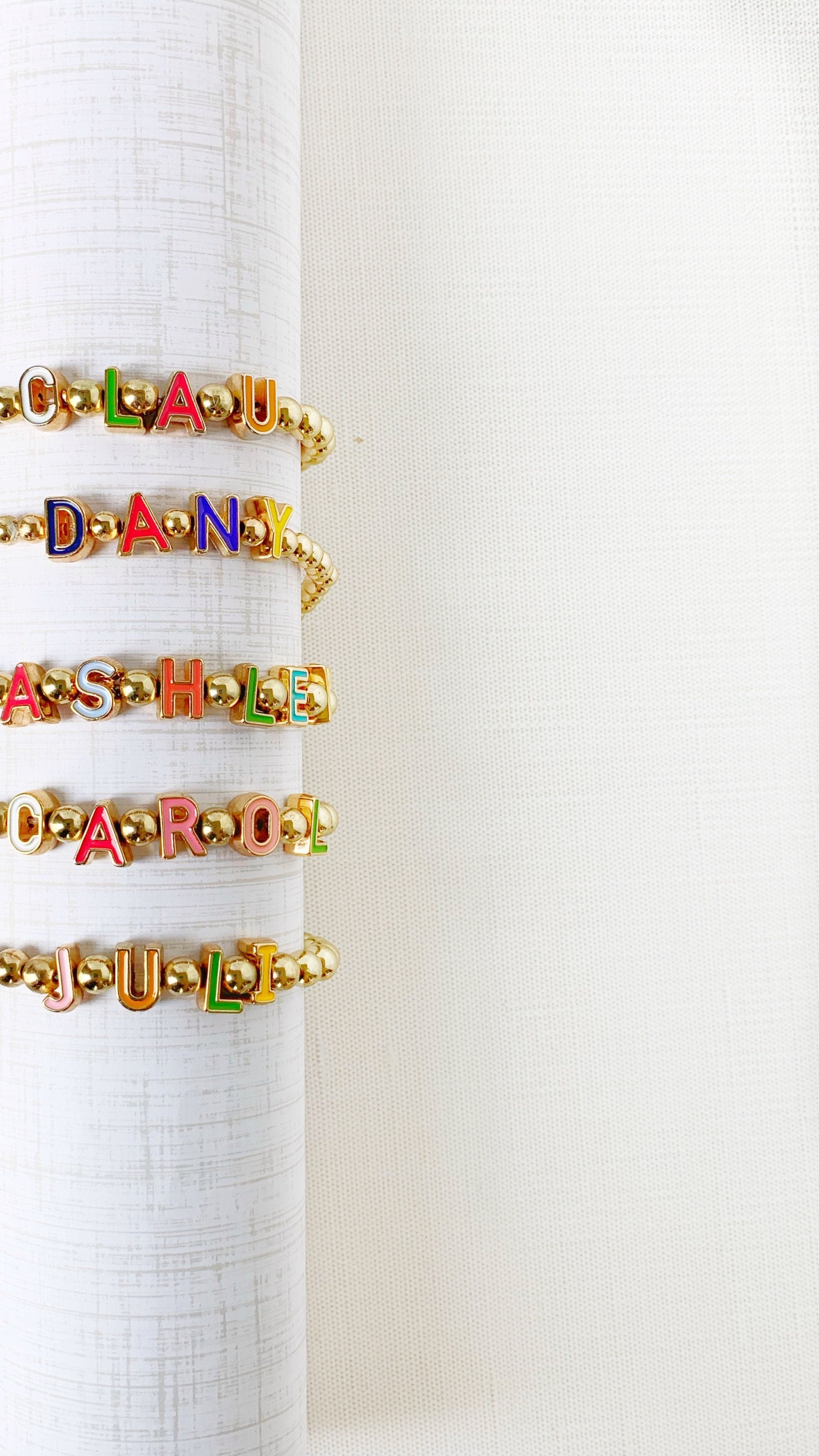 Personalized Stack Bracelet Set